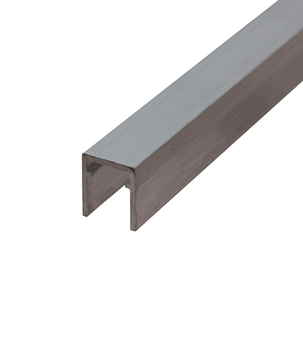 Направляющие и ролики Нижняя направляющая для дверей купе 1 метр 